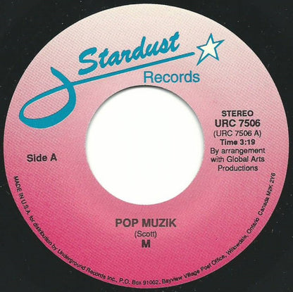 M (2) / Londonbeat : Pop Muzik / I've Been Thinking About You (7", Single)