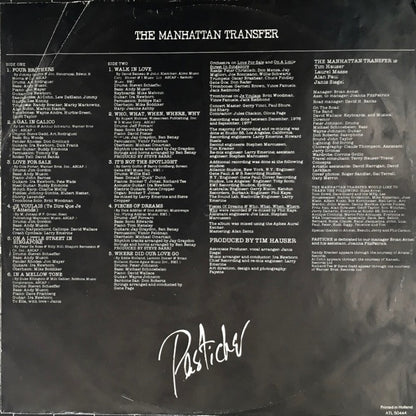 The Manhattan Transfer : Pastiche (LP, Album)