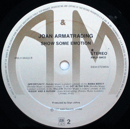 Joan Armatrading - Show Some Emotion (LP, Album, She)