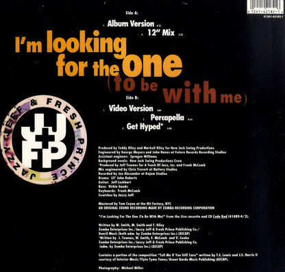 DJ Jazzy Jeff & The Fresh Prince - I'm Looking For The One (To Be With Me) (12")