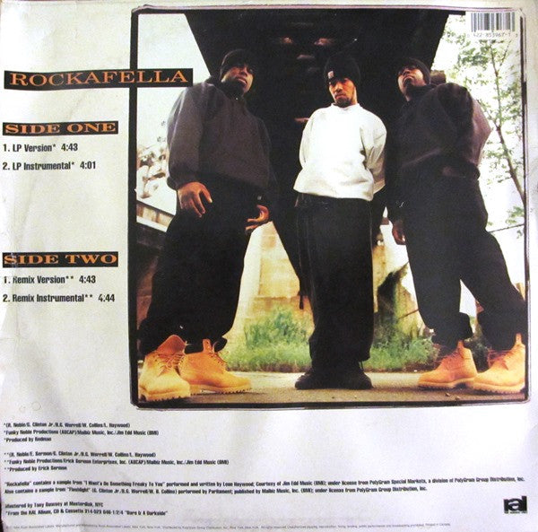 Redman - Rockafella (12", Single)