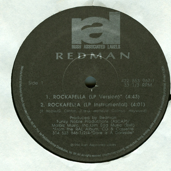 Redman - Rockafella (12", Single)