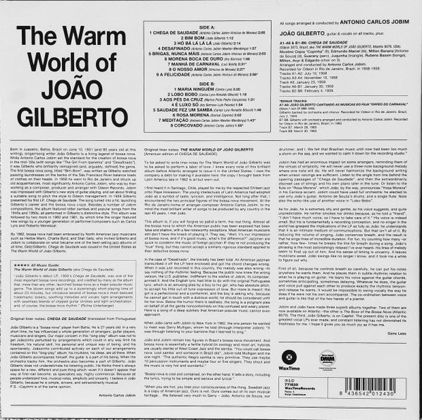 João Gilberto : The Warm World Of João Gilberto (LP, Comp, Ltd, RE, 180)