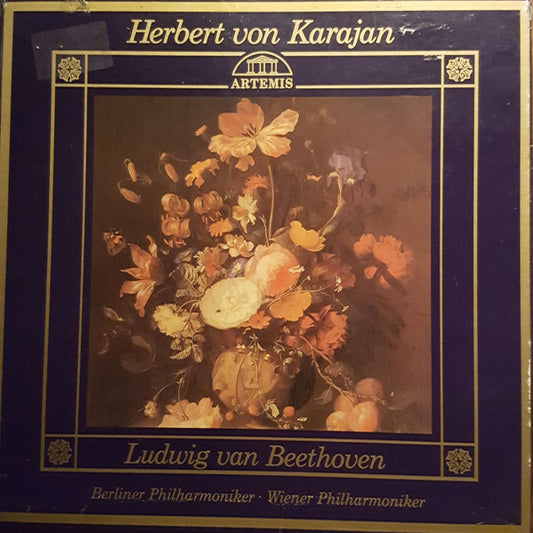 Herbert von Karajan, Ludwig van Beethoven, Berliner Philharmoniker, Wiener Philharmoniker : Ludwig Van Beethoven (3xLP, Comp + Box)