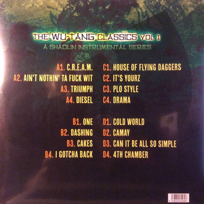 Wu-Tang Clan - The Wu-Tang Classics Vol 1 (A Shaolin Instrumental Series) (2xLP, Comp)