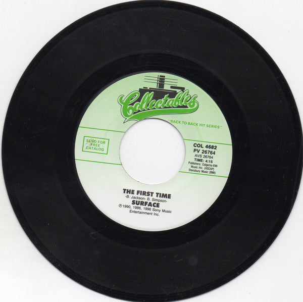 Surface : Happy / The First Time (7", RE)