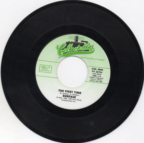 Surface : Happy / The First Time (7", RE)