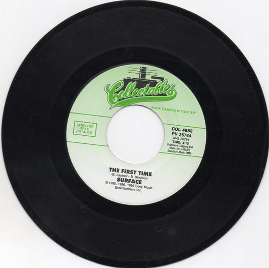 Surface : Happy / The First Time (7", RE)