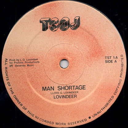 Lloyd Lovindeer : Man Shortage (12")