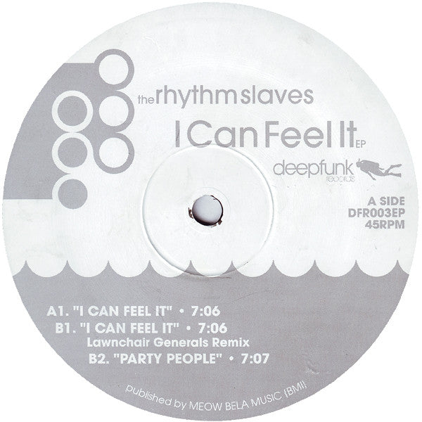 The Rhythm Slaves : I Can Feel It EP (12", EP)