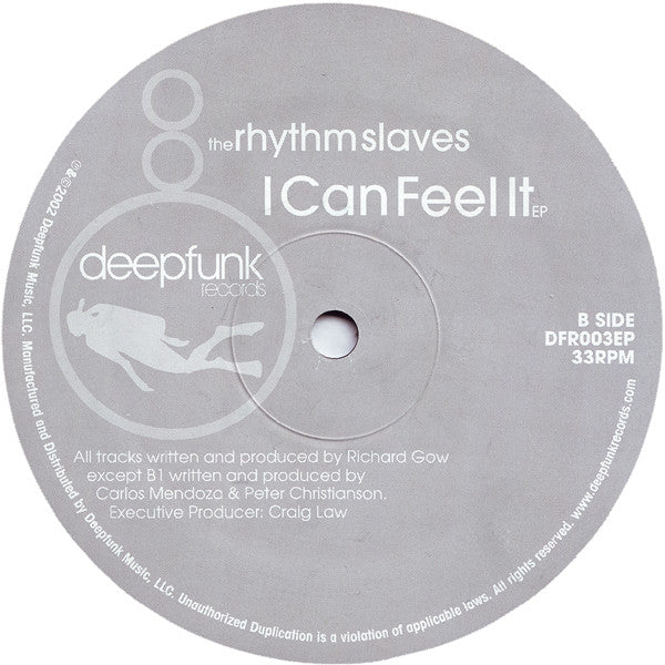 The Rhythm Slaves : I Can Feel It EP (12", EP)