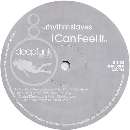 The Rhythm Slaves : I Can Feel It EP (12", EP)