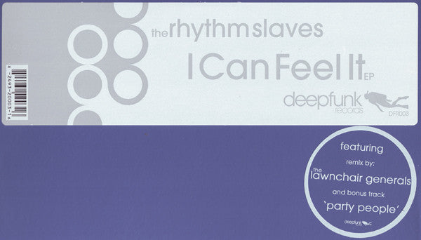The Rhythm Slaves : I Can Feel It EP (12", EP)