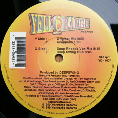 Sunkids Featuring Chance - Rescue Me (12")
