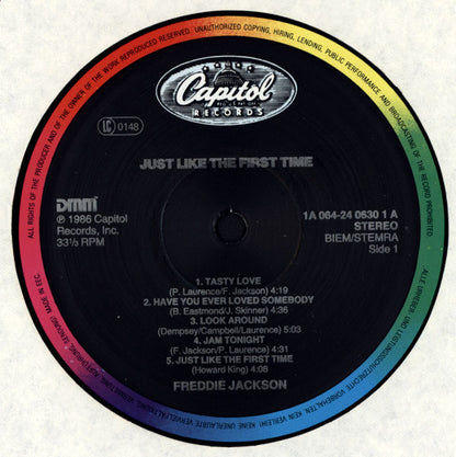 Freddie Jackson : Just Like The First Time (LP, Album)