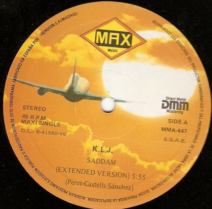 K.L.J. : Saddam (12", Maxi)