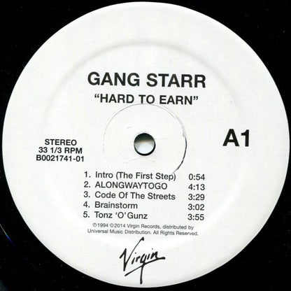 Gang Starr - Hard To Earn (2xLP, Album, RE, 180)