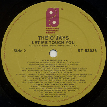 The O'Jays - Let Me Touch You (LP, Album)