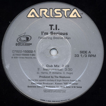 T.I. - I'm Serious (12")