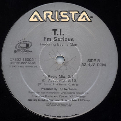 T.I. - I'm Serious (12")