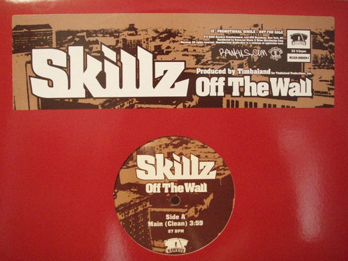 Skillz - Off The Wall (12", Single, Promo)
