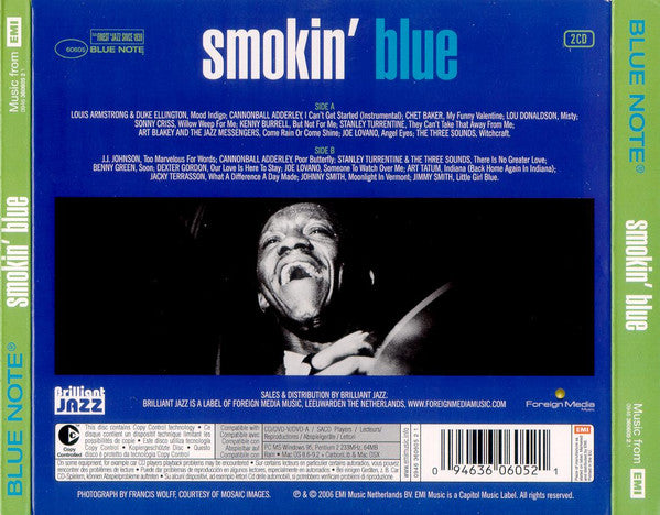 Various : Smokin' Blue (2xCD, Comp, Copy Prot.)