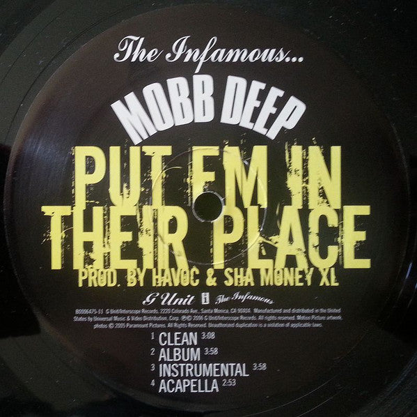 Mobb Deep : Put Em In Their Place (12")