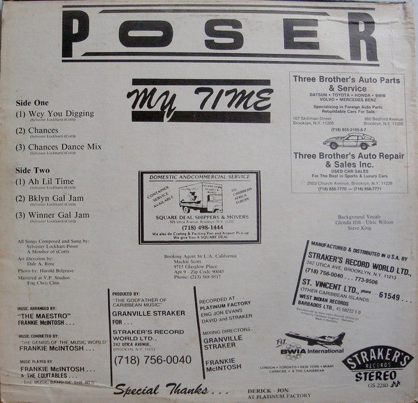 Poser (2) : My Time (LP, Album)