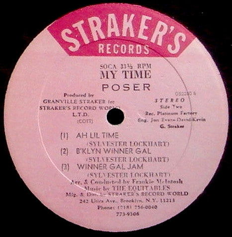 Poser (2) : My Time (LP, Album)