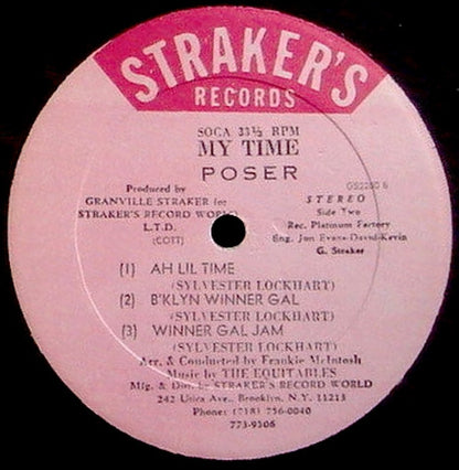 Poser (2) : My Time (LP, Album)