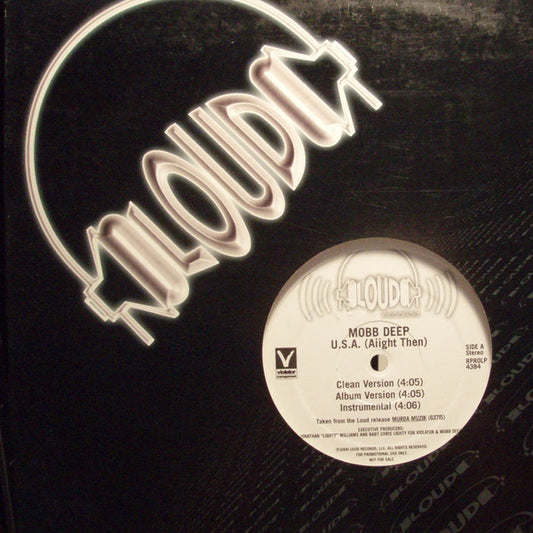 Mobb Deep - U.S.A. (Aiight Then) (12", Promo)