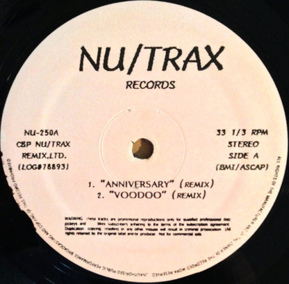 Tony! Toni! Toné! / Teddy Pendergrass / Guru, N'Dea Davenport : Anniversary / Voodoo / Trust Me (12", Comp, Unofficial)