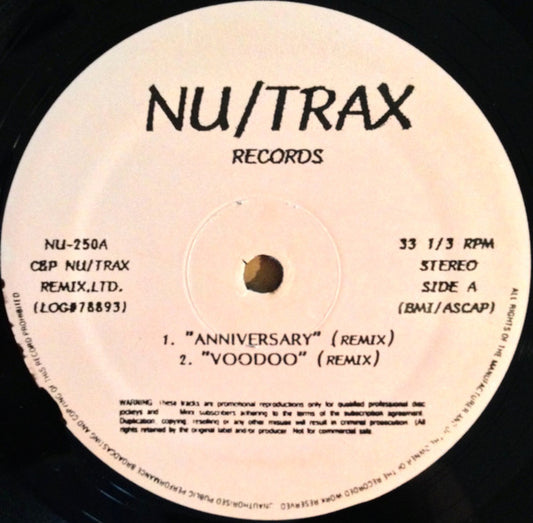 Tony! Toni! Toné! / Teddy Pendergrass / Guru, N'Dea Davenport : Anniversary / Voodoo / Trust Me (12", Comp, Unofficial)
