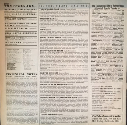 The Tubes - Young And Rich (LP, Album)