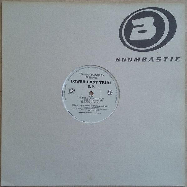 Stephan Mandrax - Lower East Tribe E.P. (12", EP)