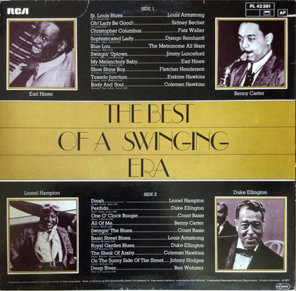 Various - The Best Of A Swinging Era  (LP, Comp, RP)