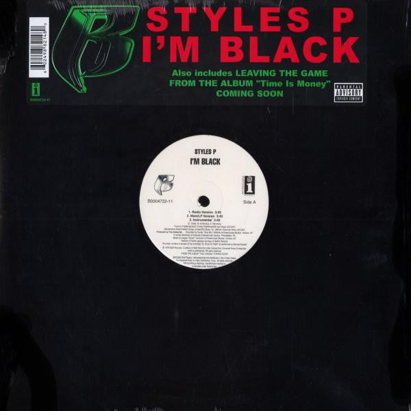 Styles P : I'm Black / Leaving The Game (12")