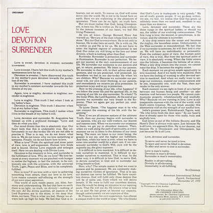 Carlos Santana & John McLaughlin - Love Devotion Surrender (LP, Album, Club, Gat)