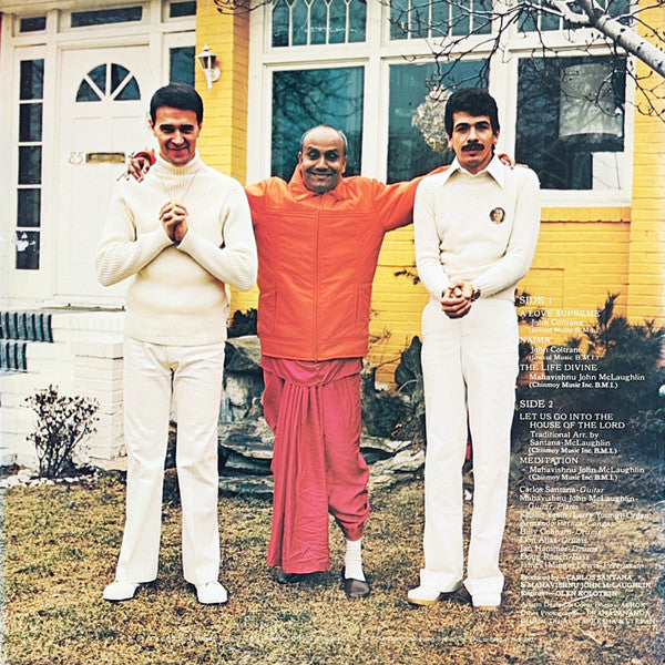 Carlos Santana & John McLaughlin - Love Devotion Surrender (LP, Album, Club, Gat)