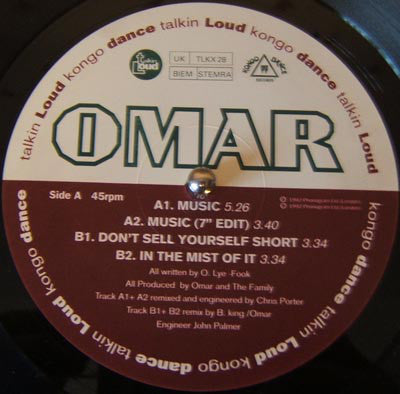 Omar - Music (12")