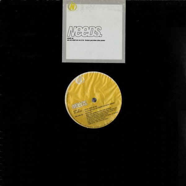Needs - Needs EP (12", EP)