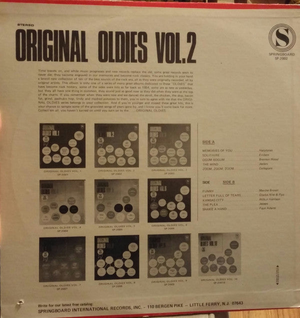 Various : Original Oldies Vol. 2 (LP, Comp)