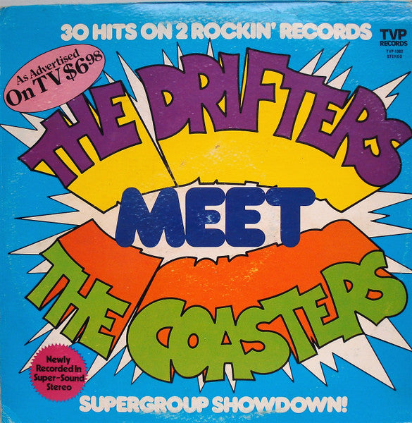 The Drifters Meet The Coasters - The Drifters Meet The Coasters (2xLP, Comp)