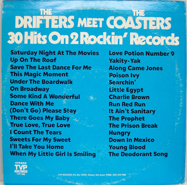 The Drifters Meet The Coasters - The Drifters Meet The Coasters (2xLP, Comp)