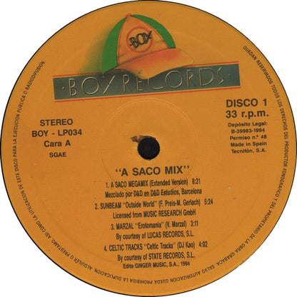 Various - A Saco Mix (2xLP, Comp)