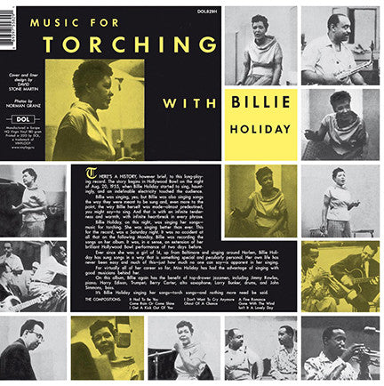 Billie Holiday : Music For Torching With Billie Holiday (LP, Album, RE, 180)