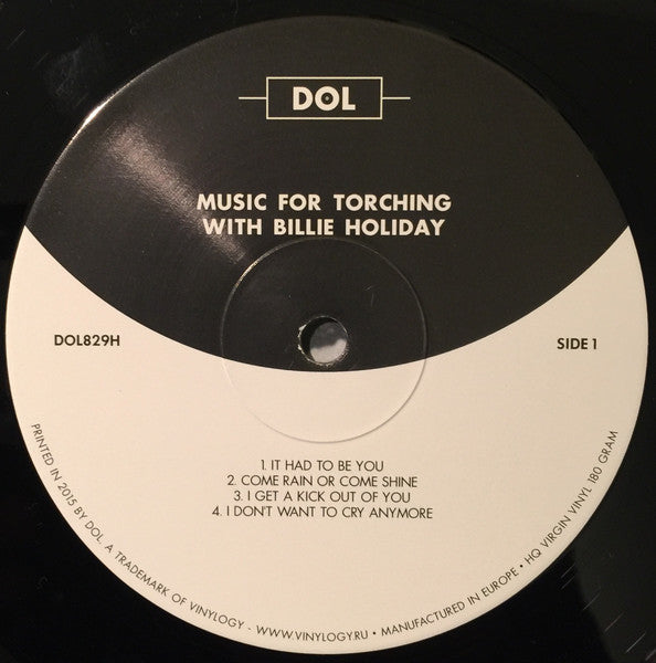Billie Holiday : Music For Torching With Billie Holiday (LP, Album, RE, 180)