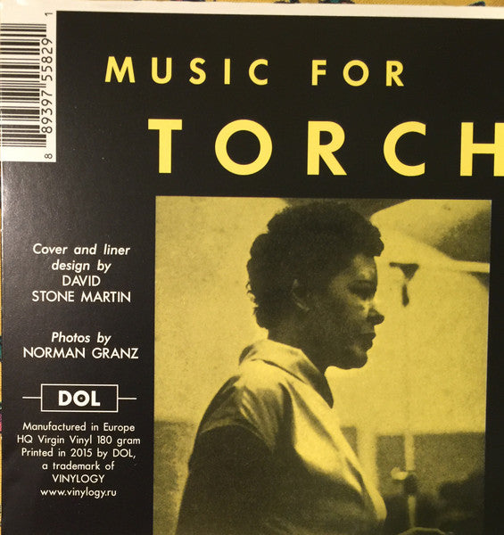 Billie Holiday : Music For Torching With Billie Holiday (LP, Album, RE, 180)