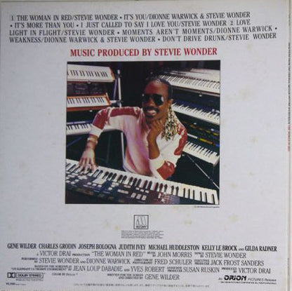 Stevie Wonder - The Woman In Red (Selections From The Original Motion Picture Soundtrack) (LP, Album, Promo)