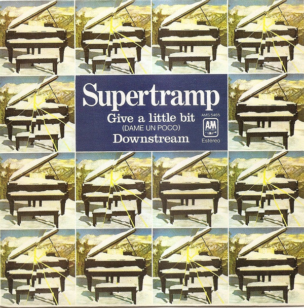 Supertramp : Give A Little Bit = Dame Un Poco / Downstream (7", Single)